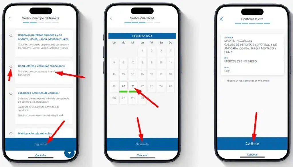 App miDGT Selecciona tramite App miDGT Selecciona tramite